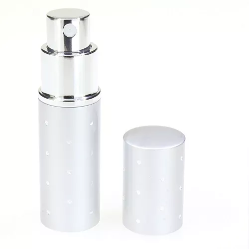 Flacon parfum 10 ml argent