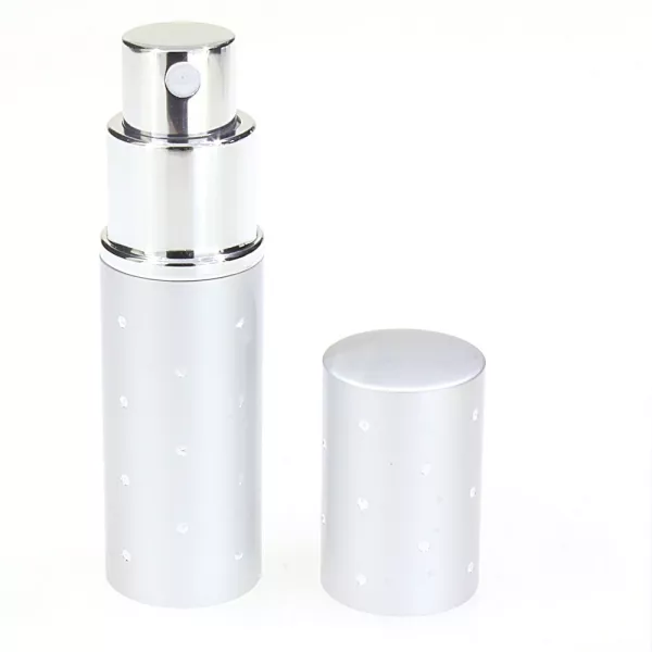 Flacon parfum 10 ml argent