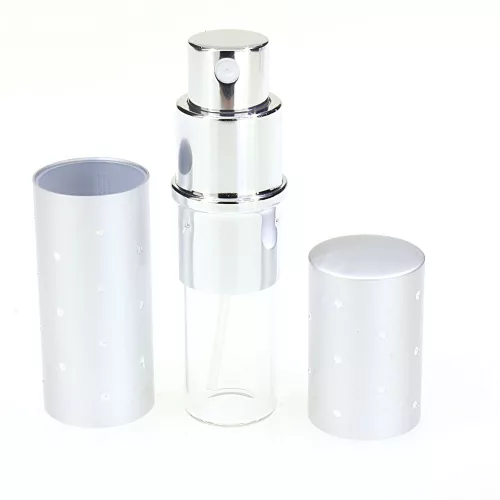 Flacon parfum 10 ml argent