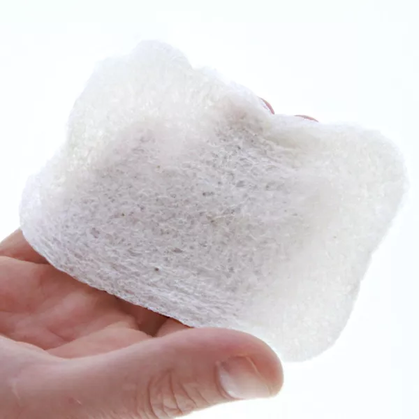 Konjac Schwamm flach