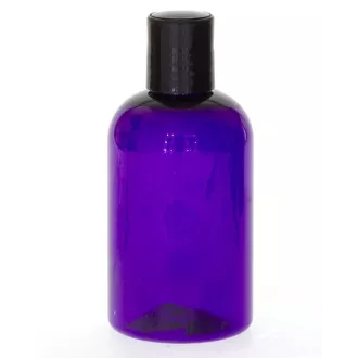 Violette PET-Flasche + Service-Kapsel 220 ml