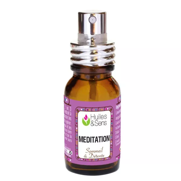 Spray d'huiles essentielles Méditation
