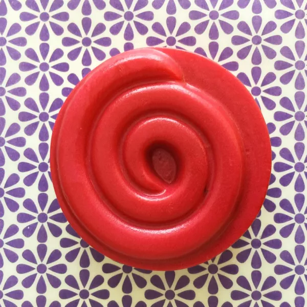 Soap mold Swirl Checkerboard