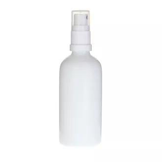 white glass bottle 100 ml