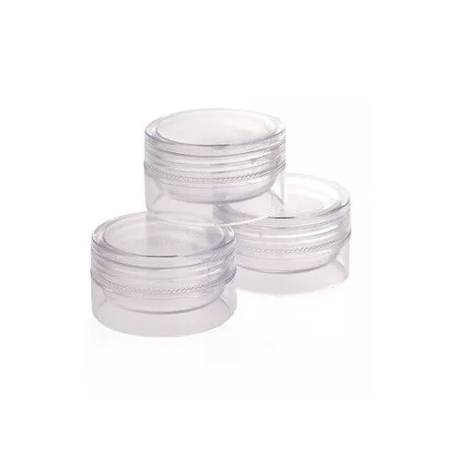 Pot en plastique - lot de 3