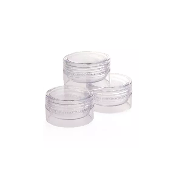 Pot en plastique - lot de 3