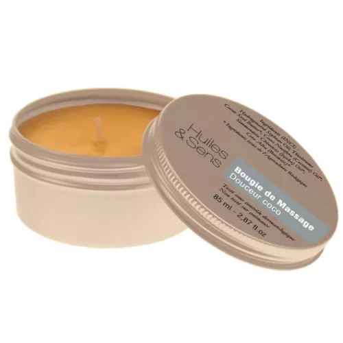Bougie de Massage bio Douceur Coco