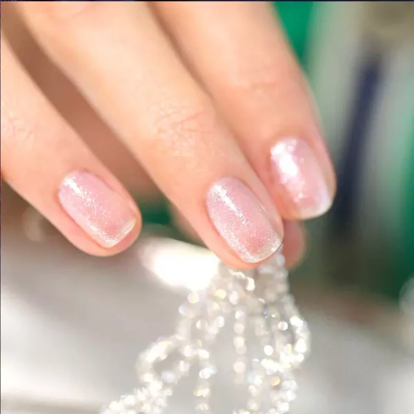Vernis à ongles Green irisé ou pailletté