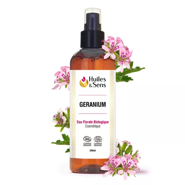 Organic Geranium Hydrolate - Huiles & Sens