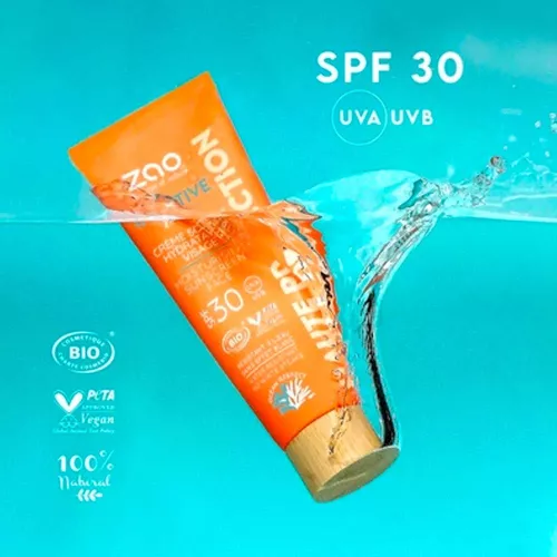 Crème Solaire hydratante visage - SPF 30