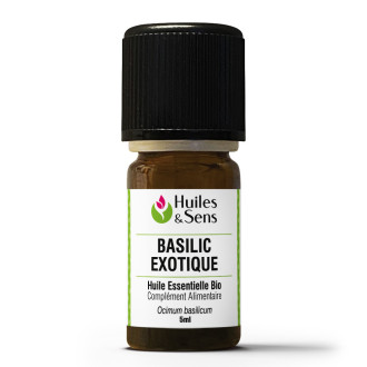Basil exotic essential oil (organic)