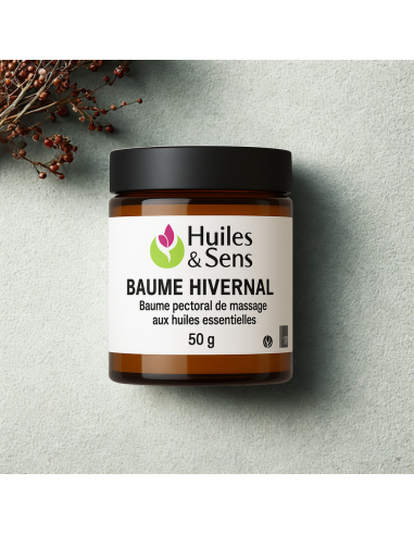 Baume Hivernal aux huiles essentielles pour le confort respiratoire