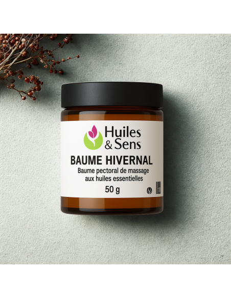 Baume Hivernal aux huiles essentielles pour le confort respiratoire