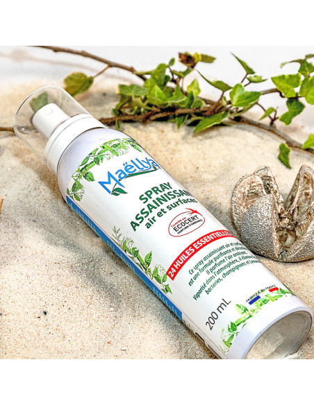 Natürliches Luft- und Oberflächenreinigungsspray Certified France Ätherisches Öl