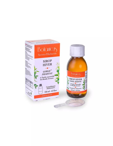 Winter Throat Syrup Botanicus French Natural Provence Soothes Pharynx