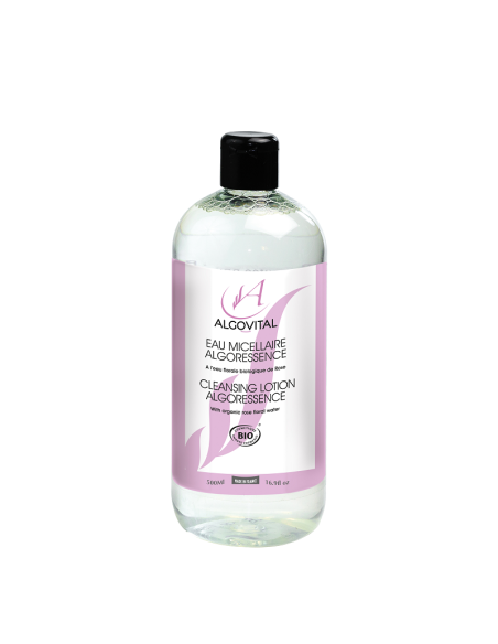 Eau Micellaire Bio Provence France Nettoyant Démaquillant Naturel Rose