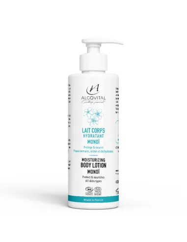 Lait Corps Monoï Certifié Bio Hydratant France Algovital