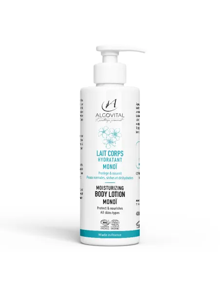 Monoi Body Lotion Certified Bio Feuchtigkeitsspendende Körpermilch Frankreich Algovital