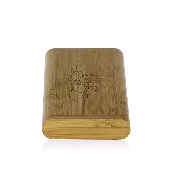 Bambus - Holz Schachtel 5 Flakons